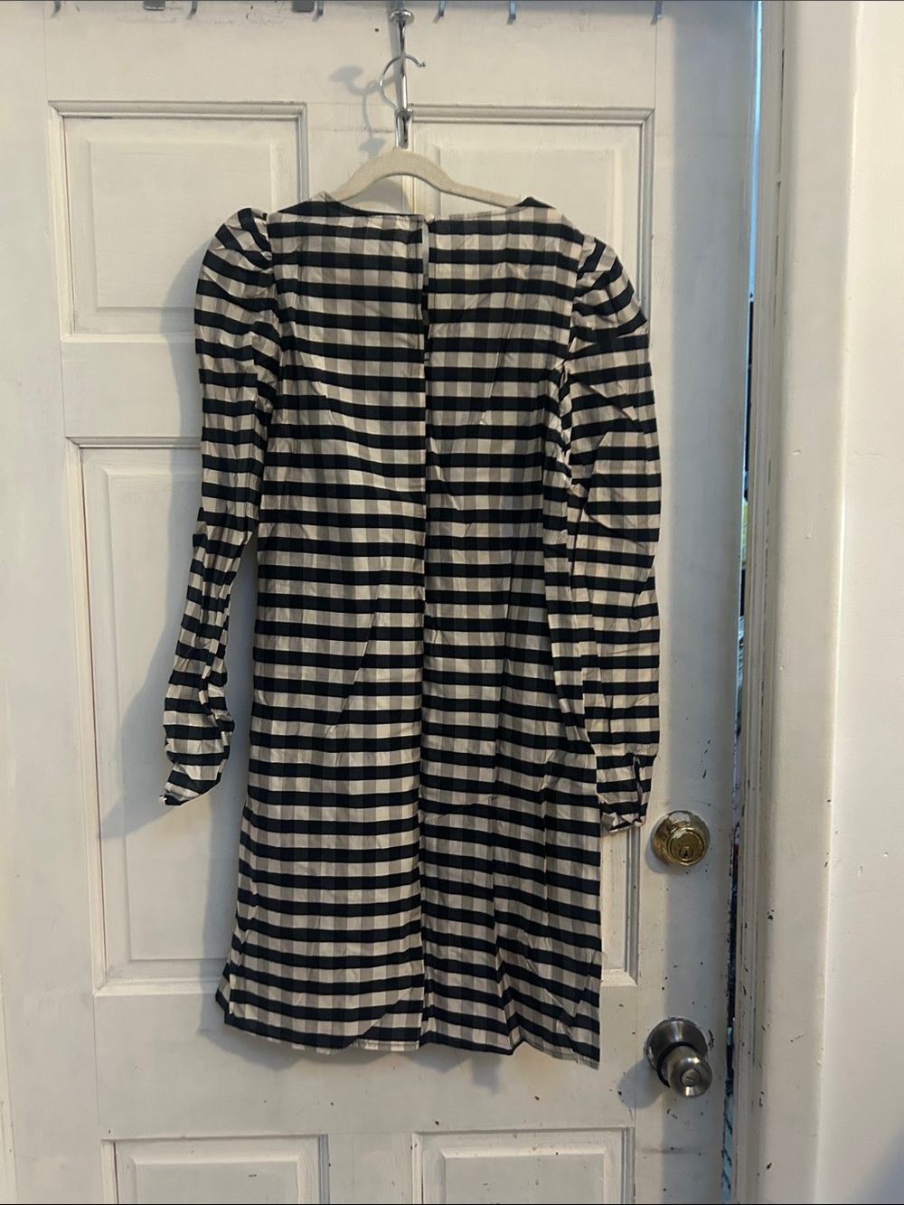 H&M Black and White Gingham Top - Picture 3 of 4
